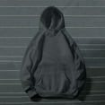 thumbnail image 5 of Vetsdori Womens Plus size Sweatshirts Drawstring Pocket Pullover Outdoor Hooded Large Trendy Comfy Hoodie for Women Loose, 5 of 8