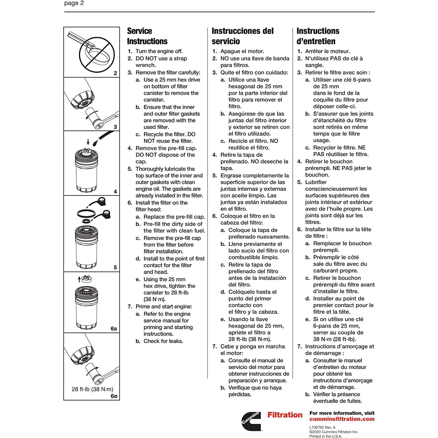 FF63009 Fleetguard Fuel Filter (Replaced By FF63054NN) (Pack of 1)