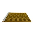 thumbnail image 2 of Ahgly Company Machine Washable Indoor Rectangle Southwestern Yellow Country Area Rugs, 5' x 8', 2 of 4
