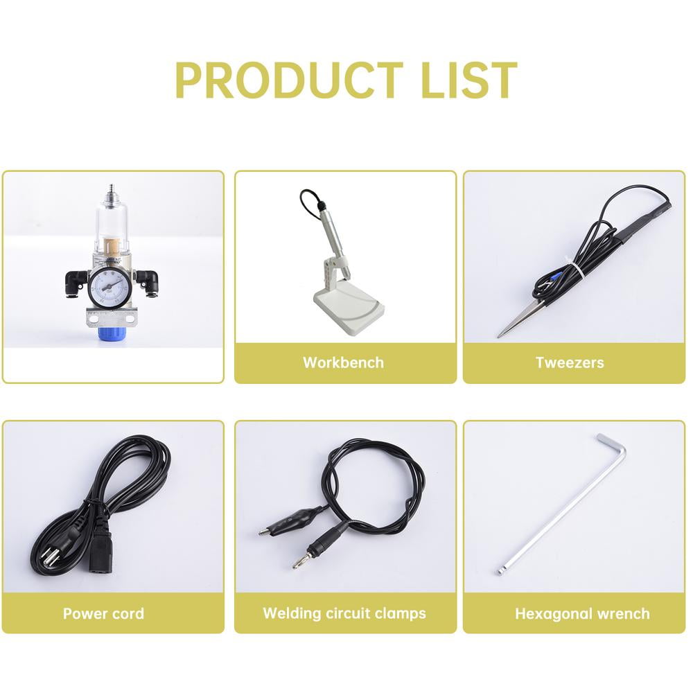 Jewelry Welding Machine 100A Pulse Jewelry Arc Welder Jewelry Repair Tools Automatic Handheld Welding Machine for Hardware Workpiece Welding