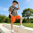 thumbnail image 5 of Dailycode Small Short Sleeve Button Down Shirts Cups Star Glasses Casual Shirt 3-10 Years, 5 of 9