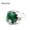 Malachite, variant on Crystal Flower Finger Ring Quartz Stone Chakra Round Bead Gift Reiki Healing 1PC-Rose Quartz