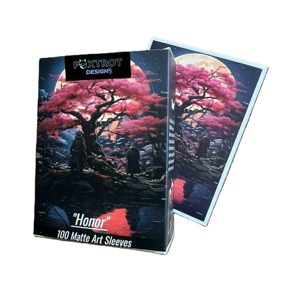 (Samurai) Premium Art Card Sleeves by Foxtrot Designs.