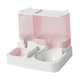 thumbnail image 2 of Alimentador dispensador de agua para mascotas Fernando 2 en 1 cuenco rosa, 2 of 8