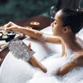 thumbnail image 4 of Esponja de baño, esponja de esponja vegetal para fregar el cuerpo, puf de ducha, esponja de limpieza de esponja vegetal, esponja de uso de ducha para baño corporal, baño, hombres y mujeres Vhermosa CPB-DE-LYY31-2, 4 of 6