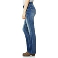 thumbnail image 3 of WallFlower Women's Luscious Curvy Bootcut Mid-Rise Insta Stretch Juniors Jeans (Standard and Plus), 3 of 3