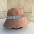 thumbnail image 5 of CoCopeaunts Large Bucket Hat for Women Fashion Reflective Stripes Men Summer Bucket Cap Packable Outdoor Sunscreen Fisherman Hat, 5 of 8