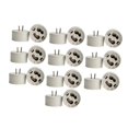 thumbnail image 4 of 10 piezas de adaptador de base de lámpara MR16 a GU10. Herramienta de conversión de repuesto. Adaptador de base de luz. Portalámparas., 4 of 9