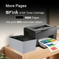 thumbnail image 5 of 410X Toner Cartridges(2-Pack Black) Compatible for HP410X CF410X for Color LaserJet Pro M452dw M452nw M452dn,MFP M477fnw M477fdn M477fdw M377dw 2BK, 5 of 6