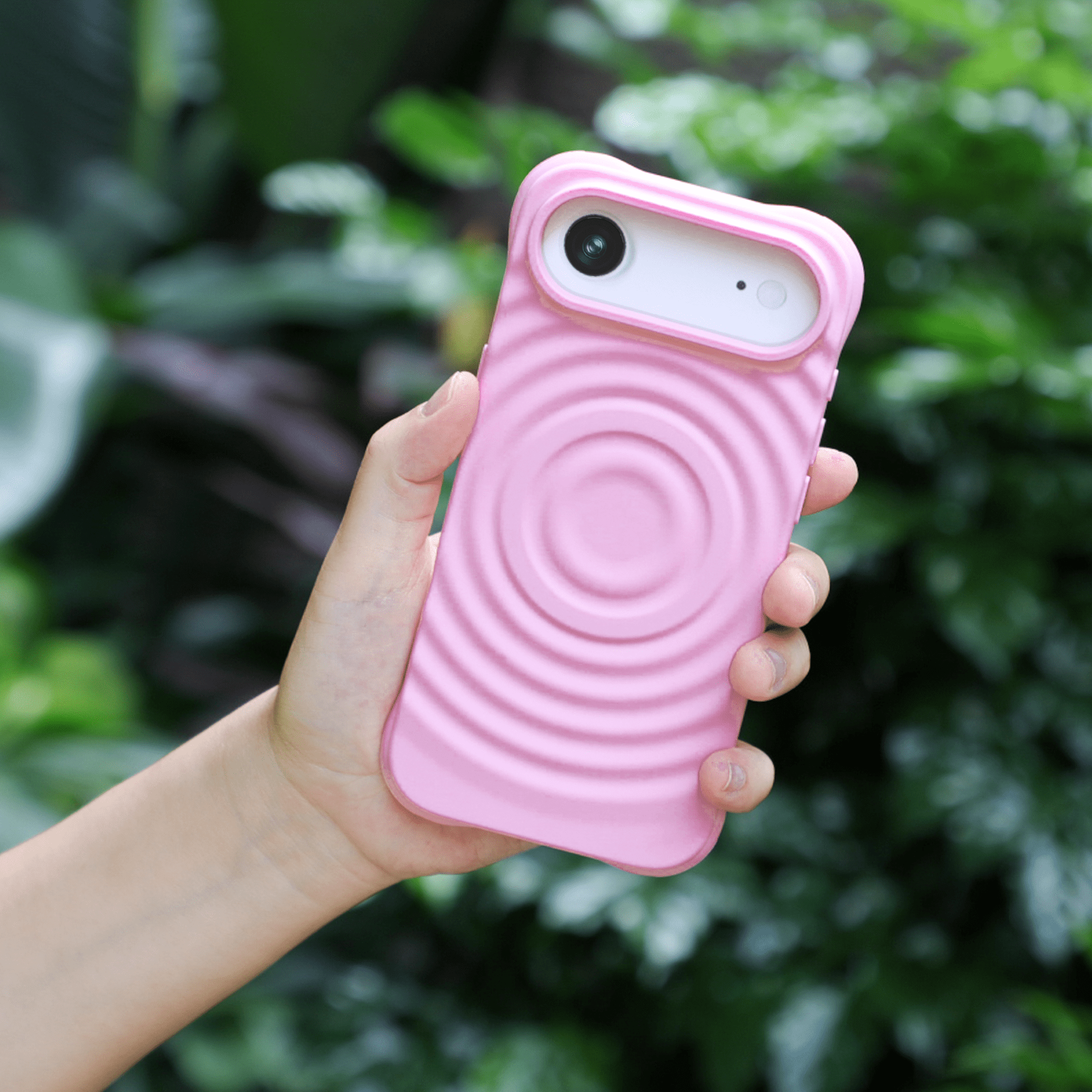 onn iPhone Air Case, MagSafe Compatible Bumper Case for Apple iPhone, Pink