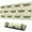 Beige Crocodiles Hearts, variant on Long Mouse Pads for Desk,Beige Crocodiles Hearts Pattern Desk Mats on Top Of Desks, Desk Mouse Pad Extra Large with 3mm Non-Slip Base and Stitched Edge for Gaming,Office,Work,Home 31.5"x11.8"