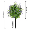 thumbnail image 3 of Arreglo floral artificial de camelia y plantas verdes: simulación primaveral realista para la decoración del hogar, centro de mesa floral artificial que no necesita riego para la sala de estar, la, 3 of 6