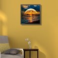 thumbnail image 2 of ZQS580-AB Diamante AB parcial Diamante en Serie paisajes resina diamante 40 * 40 CM Tamaño del lienzo 45 * 45 cm, 2 of 9