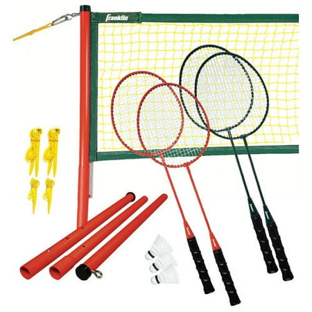 Franklin Sports Outdoor Games Elite Badminton Game Set
