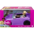 thumbnail image 2 of Barbie Doll (11.5 in Blonde) & Purple Convertible Car, 3 to 7 Year Olds - Walmart Exclusive, 2 of 6