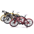thumbnail image 4 of 1/10 Simulation Alloy Racing Bike Road Bicycle Model Toy Gift Showcase Decor, 4 of 8