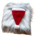 thumbnail image 3 of Gorro de Papá para gatos, cálido y creativo, ideal para disfrazar a tu mascota en estas fiestas. para gatos, cachorros y perros. Blanco S, 3 of 8