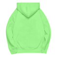 thumbnail image 4 of TQWQT Women's Oversized Fluorescent Green Hoodies Cute Trendy Plus Size Hoodie Long Sleeve Hooded Sweatshirt Plain Y2k Hoodies with Pockets Fluorescent Green L, 4 of 5