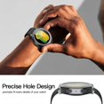 thumbnail image 4 of KOMI Hard Case Compatible with Samsung Galaxy Watch 5 Galaxy Watch 4 40mm with Screen Protector, HD Tempered Glass Screen Protector Cover Overall Protective Cover, 2 Pack, 4 of 5