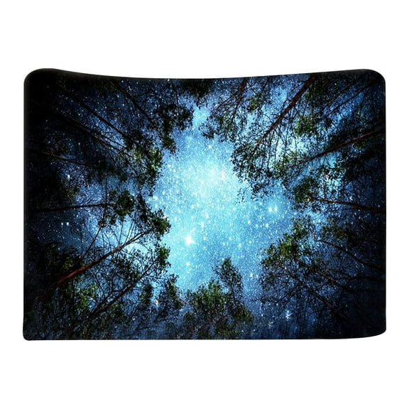 Clearance! Eeatig Tapestries Starry Tapestry Wall Hanging 3D Printing Tapestry Galaxy Tapestry Tapestry Household Essentials Blue