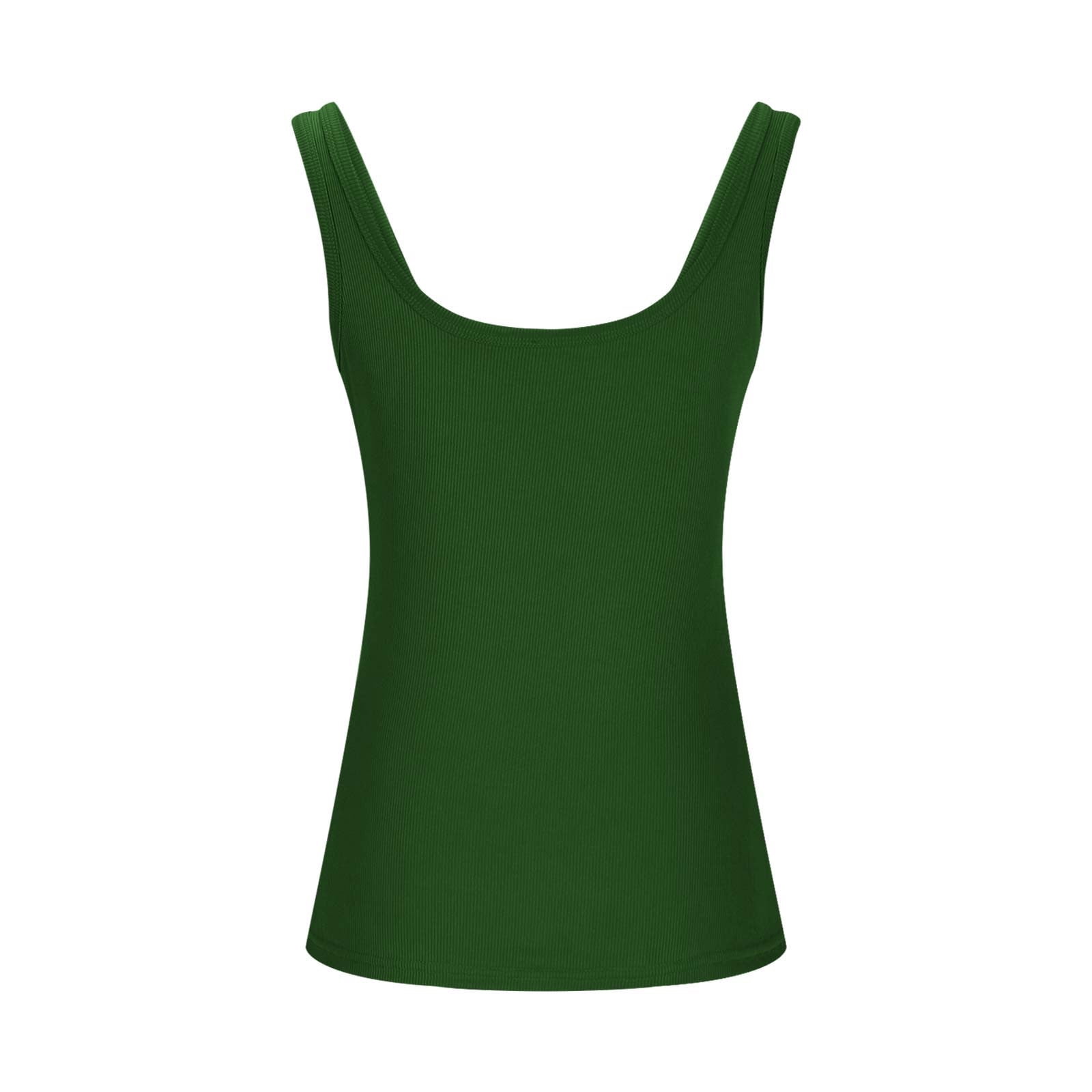 ylioge 3X-5X Plus Size Tank Tops for Women Ribbed Sleeveless Crewneck Camisoles Womens Trendy Solid Color Stretchy Slim Pullover Going-Out Tanks
