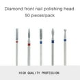 thumbnail image 4 of Aellinatey 50Pcs Nail Drill Bit Cuticle Cleaning Ball Head Nail Drill for Gel Nails, 4 of 21