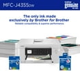thumbnail image 5 of Brother INKvestment 4355 MFC-J4355DW Wireless Color Inkjet All-in-One Printer with 1.8” Color Display and Manual Feed Slot, 5 of 10