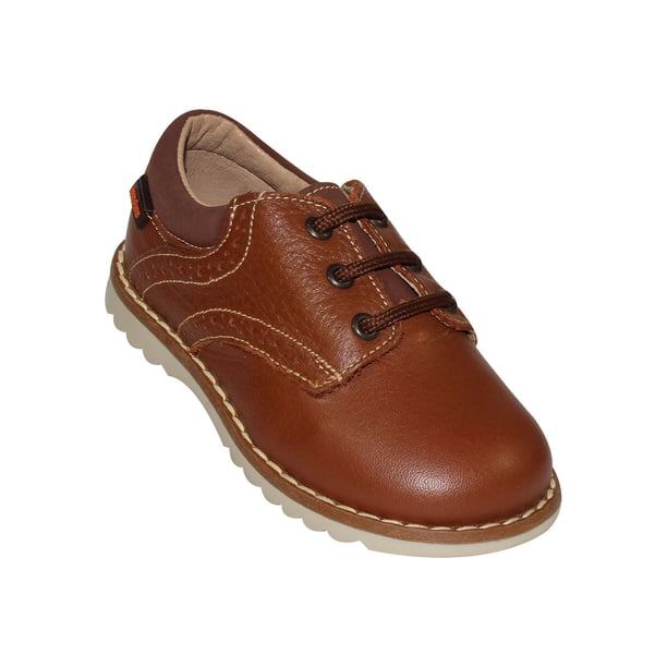 TENIS CASUALES COQUETA NIÑO CAFE PIEL 181900Q LEON 181900Qp