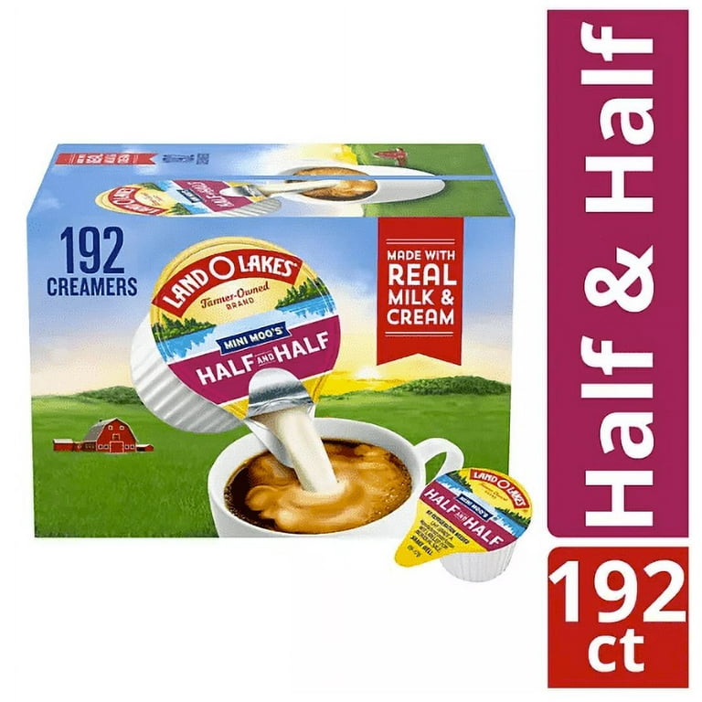 SERKIS MILD FOAM 220ml 2本セット Land O Lakes Mini Moo's Half and Half, Single Serve Creamer, 192