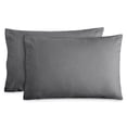 thumbnail image 1 of Juego de Fundas de Almohada de Franela Bare Home 100% Algodón Doble Cepillado Estándar 2 Gris, 1 of 5