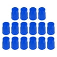 thumbnail image 1 of Motoforti Universal Tire Valve Stem Caps Plastic Blue for Car Bike 16pcs, 1 of 6