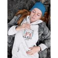 thumbnail image 2 of Cute Corgi Don't Worry Hoodie Women -Image by Shutterstock, Female 4X-Large, 2 of 4
