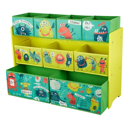 - Children's Monsters Deluxe Multi-Bin Organizer with Storage Bins