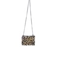 thumbnail image 4 of Luxe Faux Fur 676685047809 Faux Fur Clutch - Leopard, 4 of 5