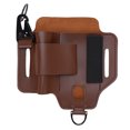 thumbnail image 2 of Organizador de la Bolsa de Herramientas de Cuero Portátiles de Cuero Con Vaina Multiártula para Acampar Actividades Al Aire Libre, 2 of 7