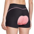 thumbnail image 4 of Byworldtasic No Boundarie Women's 4D Padded Bike Underwear Cycling Bicycle Shorts Biking Riding Briefs Cycle Undershorts, 4 of 8