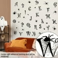 thumbnail image 5 of SLYNSHome 18 Pcs Halloween Wall Stickers,Letters & Spider Web Window Clings for Halloween Party Supplies, 5 of 9