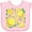 AD-Pink, variant on Inktastic Lots of Lemons- citrus fun Boys or Girls Baby Bib