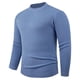 thumbnail image 1 of Kalauyu Men's Pullover Sweater Crewneck Cable Knit Long Sleeve Sweater Classic Soft Knitted Sweaters with Ribbing Edge, 1 of 7