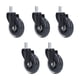 thumbnail image 2 of Rueda Girada de Silla, Fuerte Capacidad de Rodamiento de Silla Recta Resistente A Los Rasguelos 5 PCS para actualizar, 2 of 7