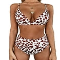 thumbnail image 1 of Maillot de Bain Léopard Triangle Deux Pièces Maillots de Bain, 1 of 7