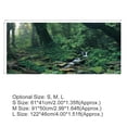 thumbnail image 2 of <p>High Transparency Fish  Poster, PVC Green Woods Green Aquarium Background Poster, For Aquarium Fish </p>, 2 of 7