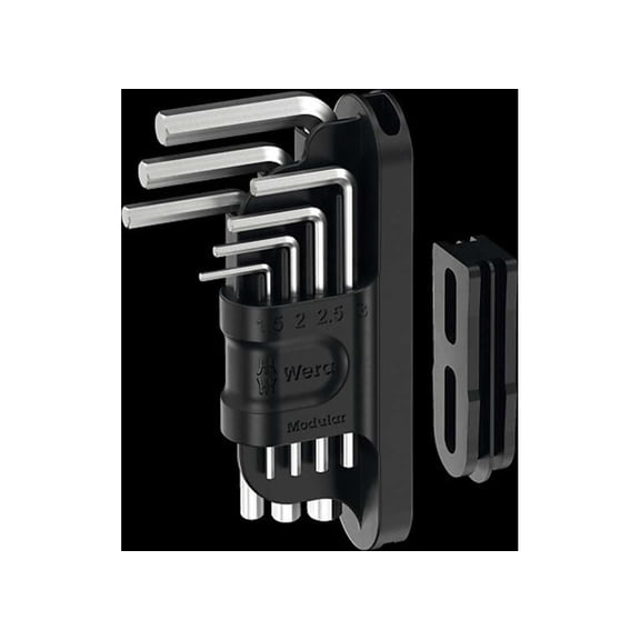Wera Tools Tool-Check Modular L-Keys Hex-Plus 1 Set, 7 Pieces