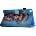 thumbnail image 2 of Funda para Samsung Galaxy Tab A7 Lite 8.7 2021 SM-T220/T225 Tablet Folio Shell Stand Case Cover Funda protectora con soporte y ranura para tarjeta - Music Monkey Samsung ER, 2 of 5