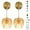 Striped Amber, variant on Vintage Battery Operated Wall Sconces Sets Of Two,Indoor not Hardwired Amber Tulip Glass Lampshade Fixtures,Rechargeable Wireless RGB Wall Lights with Dimmable Remote Control,for Bedroom Living Room