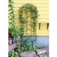 thumbnail image 2 of Achla Designs FT-16 77 In Waves Wrought Iron Garden Lattice Trellis, Black, 2 of 4