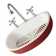 thumbnail image 3 of Raindrops 3Pack Soap Dish With Drain Draining ABS Red For Kitchen Accessories, 3 of 8