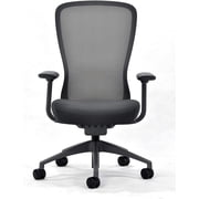 Eurotech Seating Exchange Executive Task Chair, Black/White