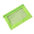 thumbnail image 4 of ZKCCNUK Pencil Pouch for 3 Ring Binder, Waterproof Zipper File Bags with Clear Window, Oxford Office Filing Documents Storage Folder Office Supplies, 4 of 8
