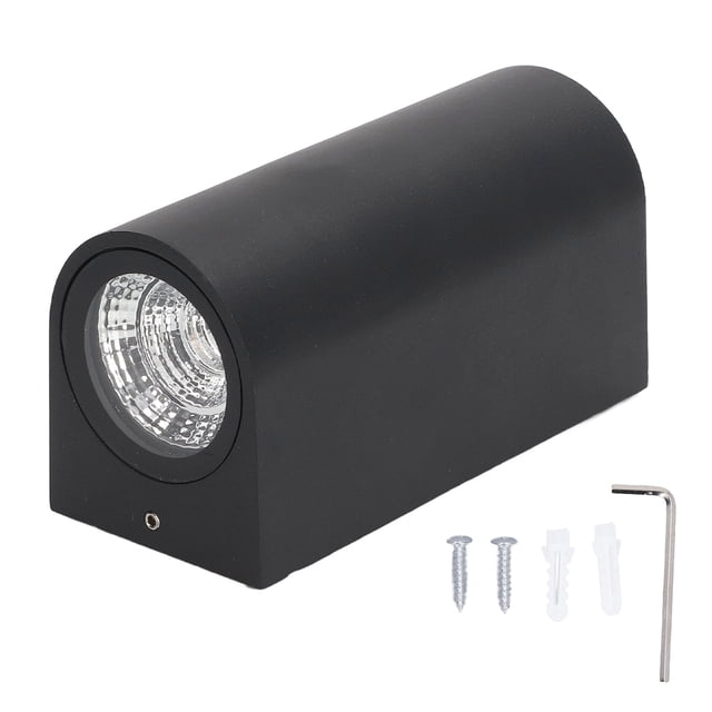 Lámpara de pared Luz decorativa LED impermeable 85‑265V Decoración del hogar para jardín Patio Luz cálida